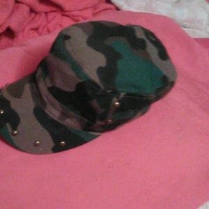 camo hat